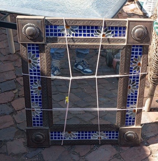 ViceTye securing a mirror during transport
