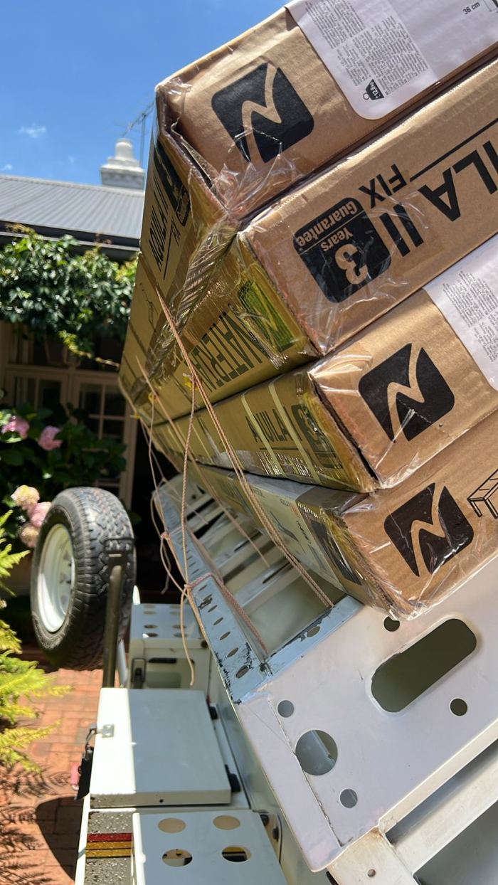 ViceTye securing cargo on a trailer